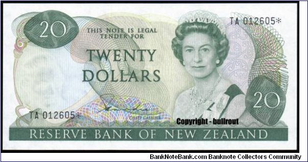 $20 Hardie II TA* (replacement note) Banknote