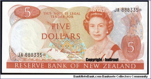 $5 Russell JA* (replacement note) Banknote