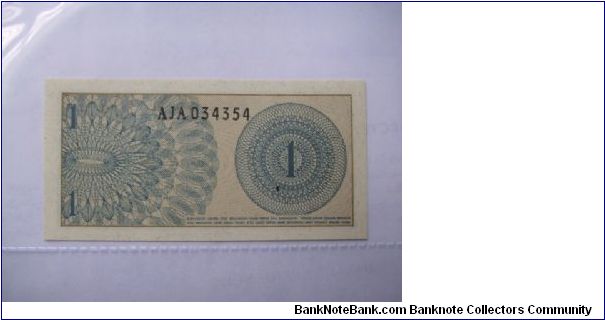 Banknote from Indonesia year 1964