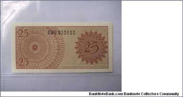 Banknote from Indonesia year 1964