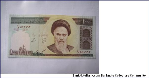 Iran 1000 Rials banknote
Uncirculated Banknote