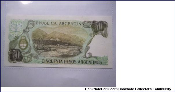 Banknote from Argentina year 0