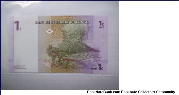 Banknote from Congo year 1997