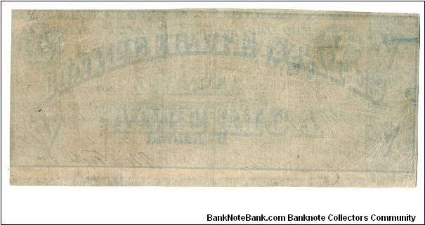 Banknote from USA year 1861