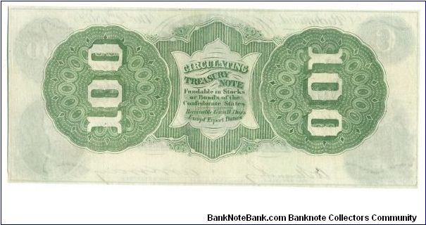 Banknote from USA year 1862