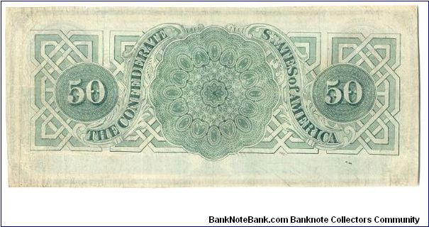 Banknote from USA year 1862