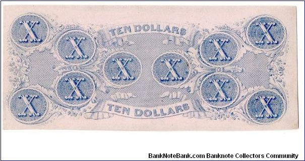 Banknote from USA year 1862