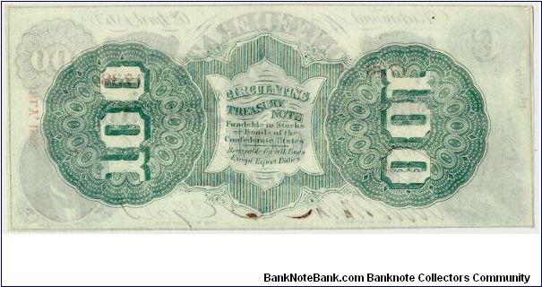 Banknote from USA year 1863