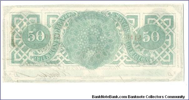 Banknote from USA year 1863