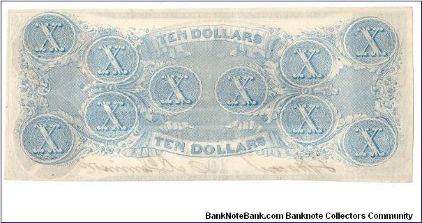 Banknote from USA year 1863