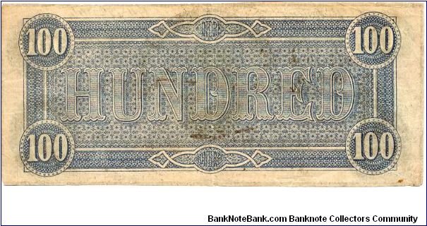 Banknote from USA year 1864