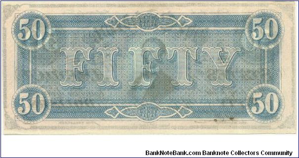 Banknote from USA year 1864