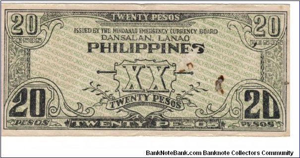 Banknote from Philippines year 1942