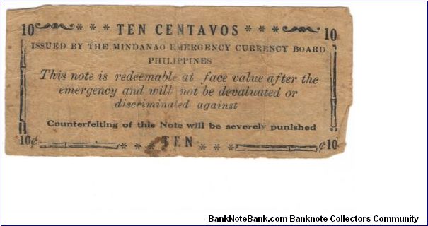 Banknote from Philippines year 1943