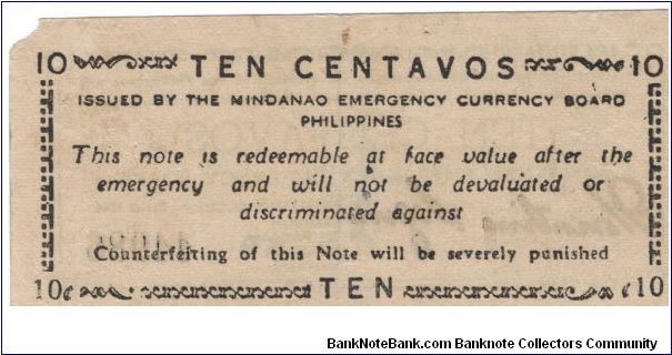 Banknote from Philippines year 1943