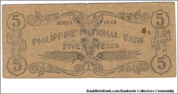 Banknote from Philippines year 1942