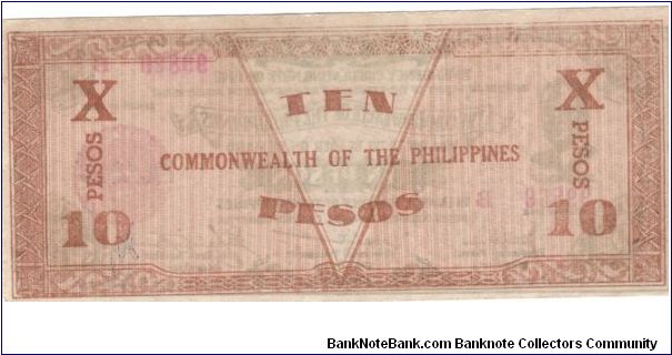 Banknote from Philippines year 1942