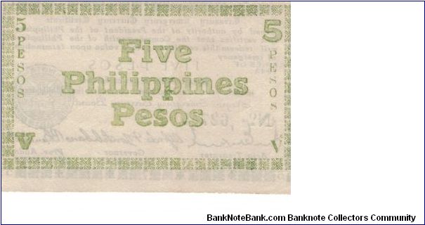 Banknote from Philippines year 1943