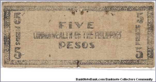 Banknote from Philippines year 1942