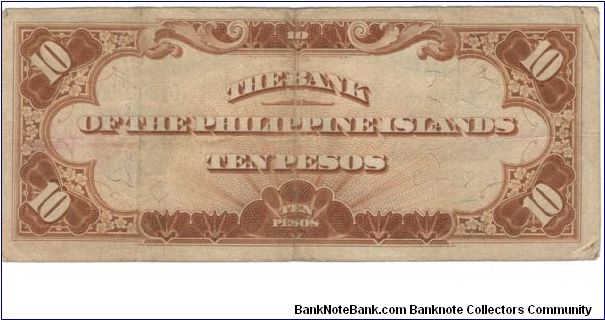 Banknote from Philippines year 1928