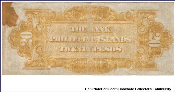 Banknote from Philippines year 1928