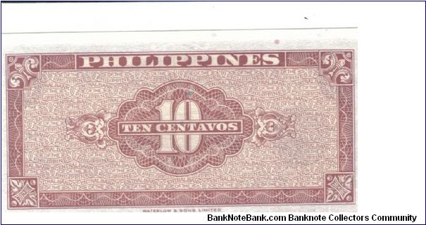 Banknote from Philippines year 1949