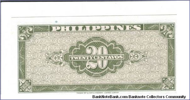 Banknote from Philippines year 1949