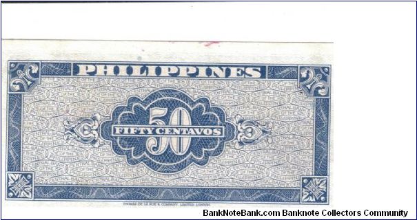 Banknote from Philippines year 1949