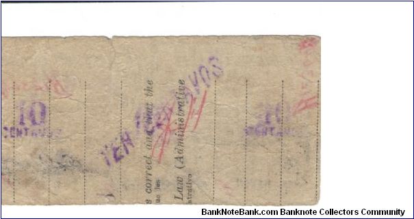 Banknote from Philippines year 1943