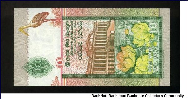 Banknote from Sri Lanka year 1991