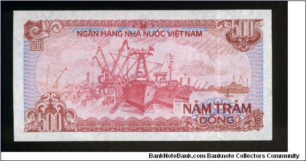 Banknote from Vietnam year 1989