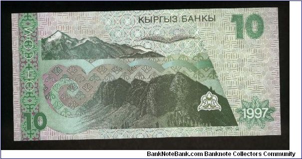 Banknote from Kyrgyzstan year 1997