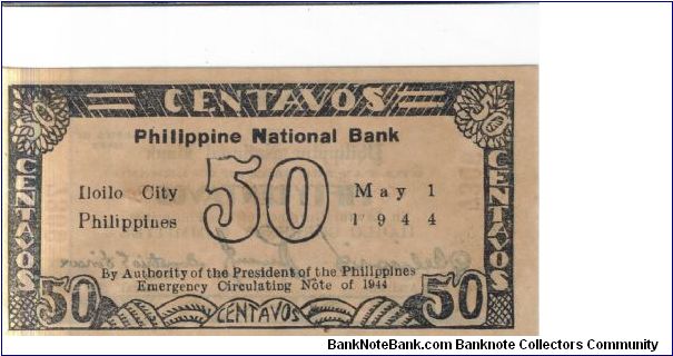 Banknote from Philippines year 1944