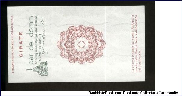 Banknote from Italy year 1976