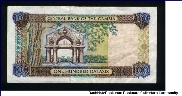 Banknote from Gambia year 2001