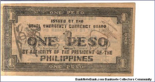 Banknote from Philippines year 1943