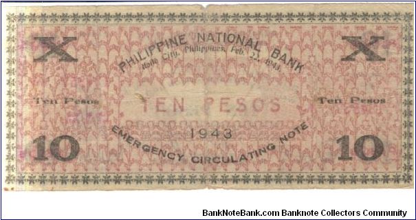 Banknote from Philippines year 1943