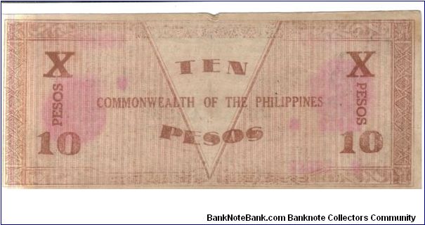 Banknote from Philippines year 1942