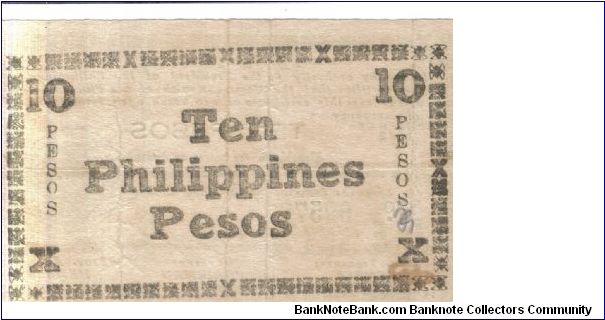 Banknote from Philippines year 1943