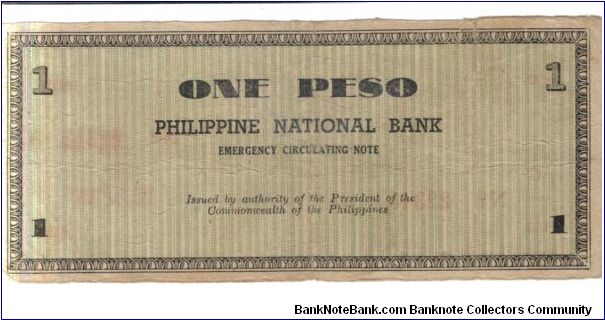 Banknote from Philippines year 1941