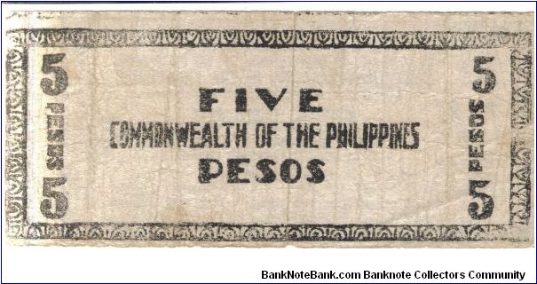 Banknote from Philippines year 1942