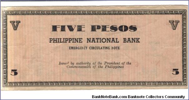 Banknote from Philippines year 1941