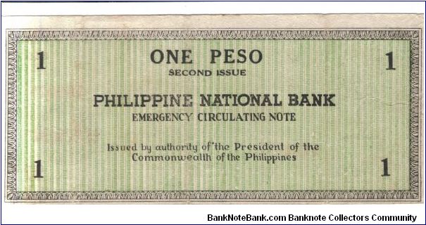 Banknote from Philippines year 1941