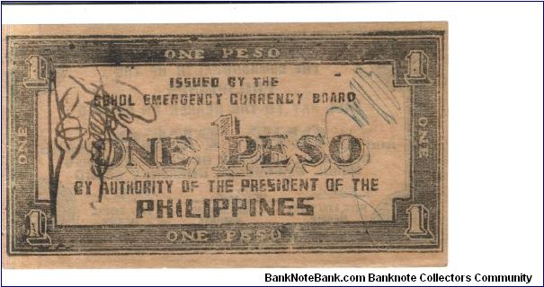 Banknote from Philippines year 1943