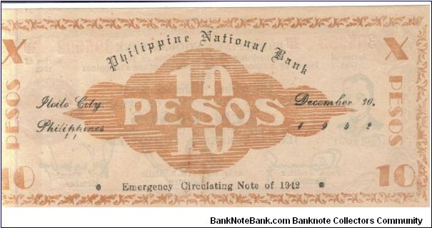 Banknote from Philippines year 1942