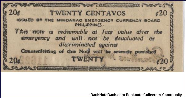 Banknote from Philippines year 1944