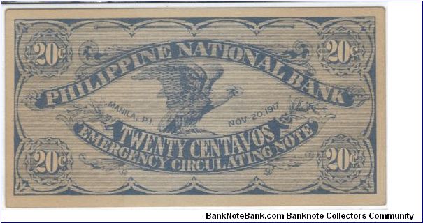 Banknote from Philippines year 1917