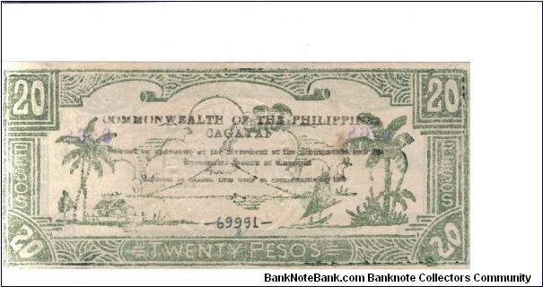 Banknote from Philippines year 1942