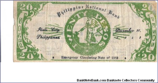 Banknote from Philippines year 1942