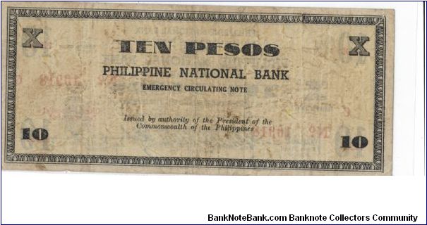 Banknote from Philippines year 1941